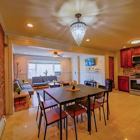 Ferienwohnung Stylish 3 Bed, Minutes To Nyc! Jersey City Exterior foto